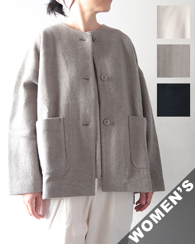 エヴァムエヴァ ノーカラージャケット 【公式通販】