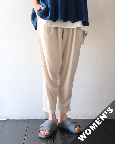 evam eva - cut&sew tuck pants エヴァムエヴァ カットソータックパンツ