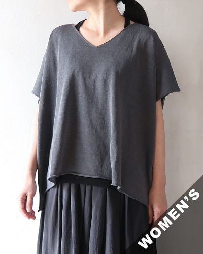 evam eva - linen vest エヴァムエヴァ リネンベスト