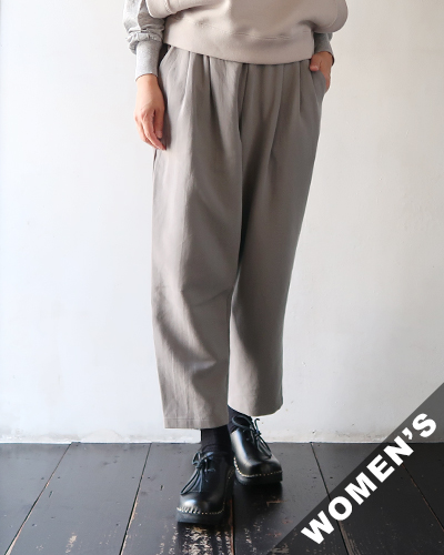 evam eva - cotton cropped pants エヴァムエヴァ コットンクロップドパンツ