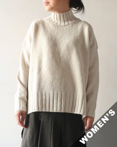 evam eva - renew-wool turtleneck エヴァムエヴァ リニューウール タートルネック