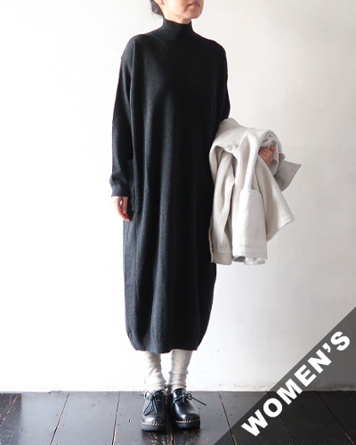 evam eva - wool turtleneck one-piece エヴァムエヴァ ウール