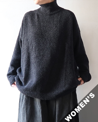 evam eva - wool fox pullover エヴァムエヴァ ウール フォックス プル
