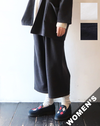 evam eva エヴァムエヴァ tuck pants E253T188 evam eva - tuck pants エヴァムエヴァ タックパンツ