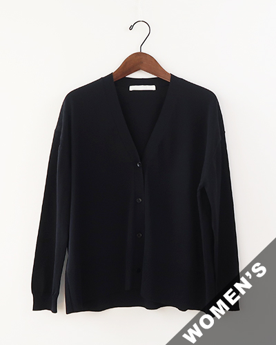 evam eva - cotton cardigan - 98 SUMI エヴァムエヴァ コットンカーディガン