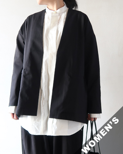 evam eva - cotton jacket エヴァムエヴァ コットンジャケット