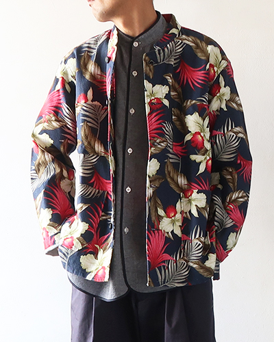 Engineered Garments - Dayton Shirt - Hawaiian Floral Java Cloth エンジニアドガーメンツ デイトンシャツ
