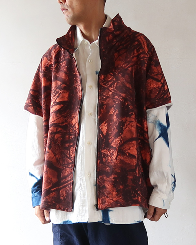 South2 West8 - C/S Zipped Stand Collar Jacket - S2W8 Camo サウス2ウエスト8 スタンドカラージャケット