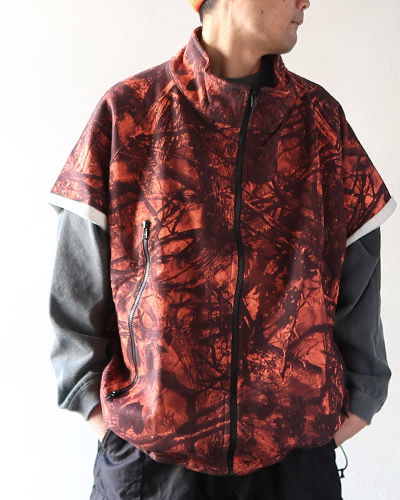 South2 West8 - C/S Zipped Stand Collar Jacket - S2W8 Camo サウス2ウエスト8 スタンドカラージャケット