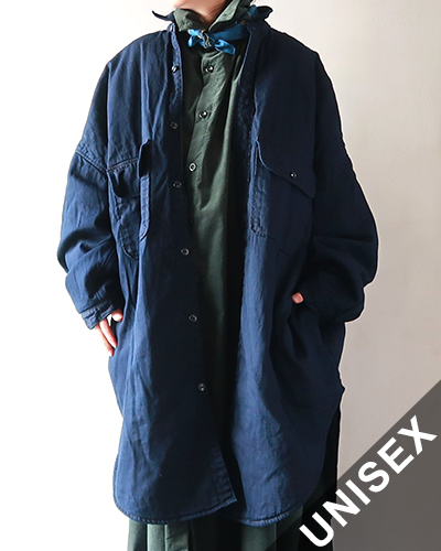 KAPITAL キャピタル 8ozIDG×IDGデニム スラッピーシャツコート 