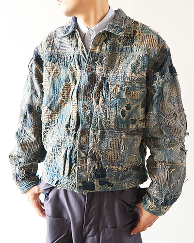 KAPITAL キャピタル BORO SPRING 1ST JACKET ボロスプリングジャケット