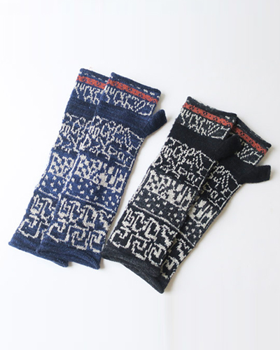 KAPITAL キャピタル アイヌ×クバ 2Waysミトン メール便可