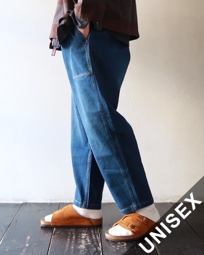 Gramicci - STRETCH DENIM LOOSE TAPERED PANT グラミチ ストレッチデニムルーズ テーパードパンツ
