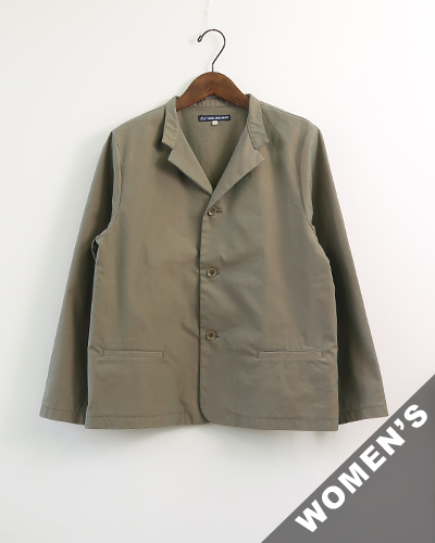 TIGRE BROCANTE ティグルブロカンテ コットンポリエステル 玉虫ギャバ ショートラペルジャケット