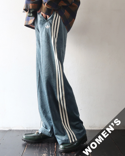 adidas Originals × Liberty London - VELVET TRACK PANT アディダスオリジナルス エンボス加工ベルベット トラックパンツ