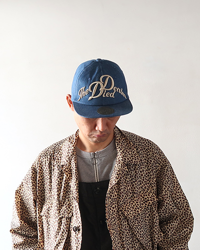 KAPITAL キャピタル 11.5ozデニムベースボールCAP (The Denim Died刺繍) LOW