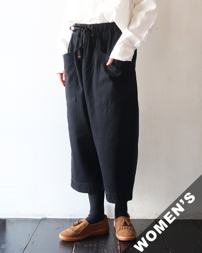 TIGRE BROCANTE ティグルブロカンテ 10ozデニムミャオパンツ BLACK