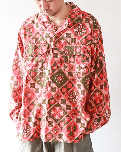 Engineered Garments - Classic Shirt / Cotton Ethno Print エンジニアドガーメンツ クラシックシャツ