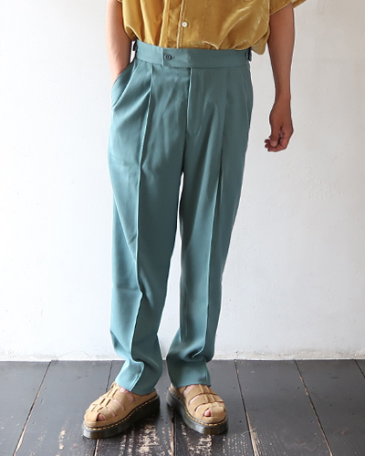 NEEDLES - Tucked Side Tab Trouser - PE/W Carsey ニードルズ タックサイドタブトラウザー
