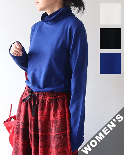 sirenemermaid シレーヌマーメイド ウォッシャブルウール ハイネック ロングスリーブ メール便可