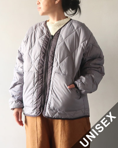 THE NORTH FACE PURPLE LABEL - PERTEX QUANTUM PLAS Field Down Cardigan - LIGHT GRAY ザ・ノース・フェイス パープルレーベル フィールドダウンカーディガン