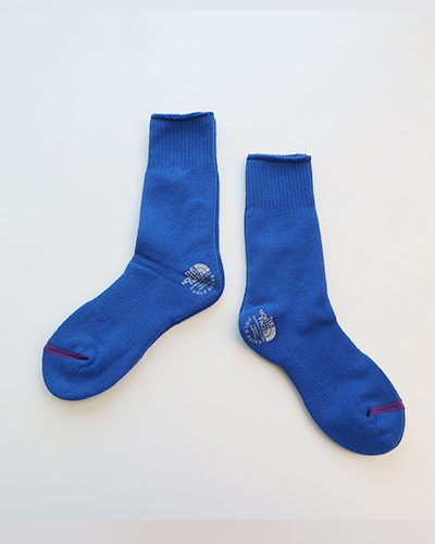 THE NORTH FACE PURPLE LABEL - Pack Field Socks 2P - ROYAL BLUE ザ・ノース・フェイス パープルレーベル パックフィールドソックス メール便可