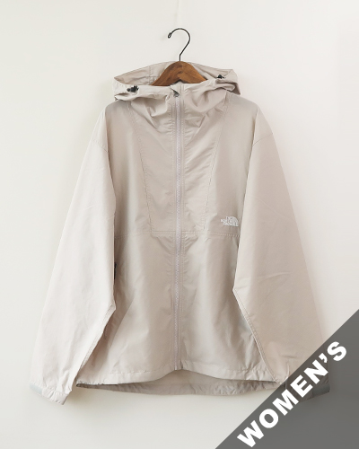 THE NORTH FACE - Compact Jacket - FOSSIL IVORY - WOMEN'S ザ・ノース・フェイス コンパクトジャケット