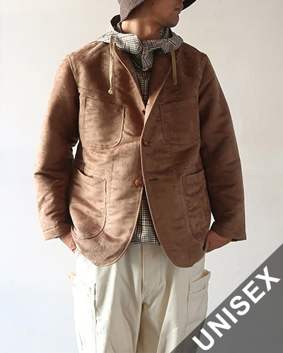 Engineered Garments - Bedford Jacket - Poly Fake Suede エンジニア