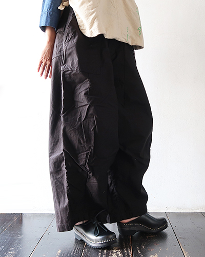 NEEDLES - H.D. Pant - Fatigue - BLACK ニードルズ HDパンツ