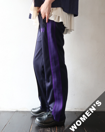 NEEDLES - Track Pant - Poly Smooth - NAVY ニードルズ トラックパンツ