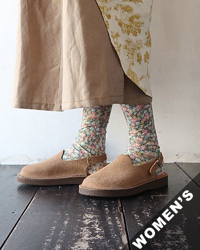 Organic handloom - MEISSEN - NEW TAUPE オーガニックハンドルーム クロッグサンダル