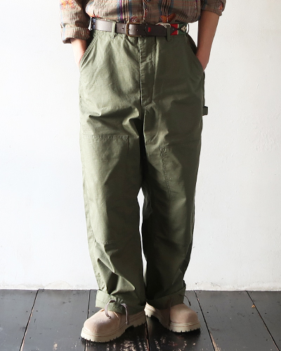 Engineered Garments - Painter Pant - Cotton Ripstop - OLIVE エンジニアドガーメンツ ペインターパンツ