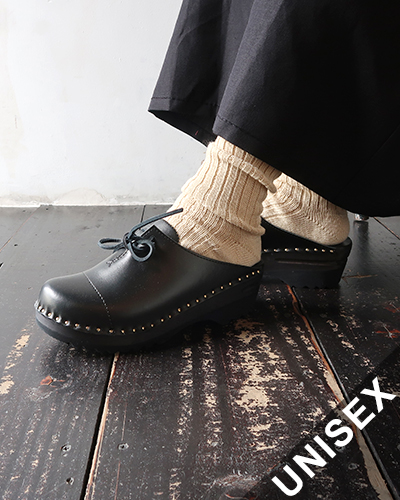 Woburn Walk×Troentorp - Swedish Clog - Alps / Center Lace ウォーボーンウォーク×トロエントープ クロッグ