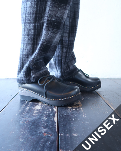 Woburn Walk×Troentorp - Swedish Clog - Alps / Center Lace ウォーボーンウォーク×トロエントープ クロッグ