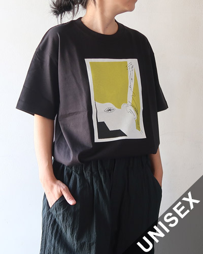 PROGRESS RUNNING CLUB × LIKE THE WIND Magazine - SHORT SLEEVE TEE - BLACK プログレスランニングクラブ 半袖Tシャツ