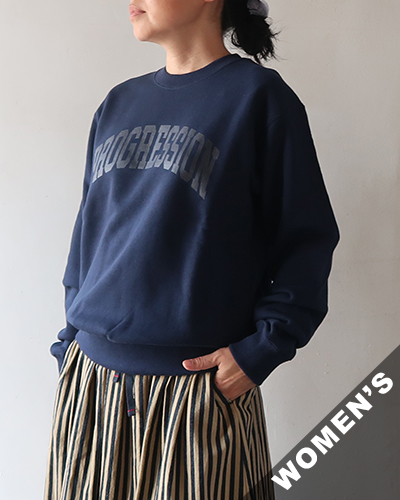 PROGRESS RUNNING CLUB - PROGRESSION SWEAT - NAVY プログレスランニングクラブ スウェット