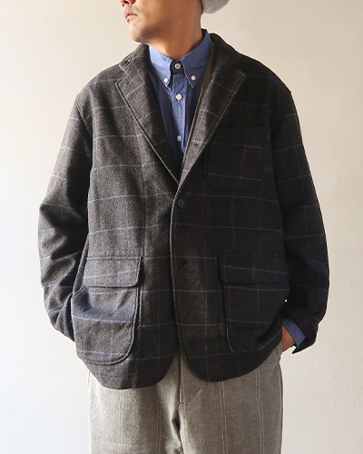 Engineered Garments - Loiter Jacket - Wool Poly Windowpane エンジニアドガーメンツ ロイタージャケット