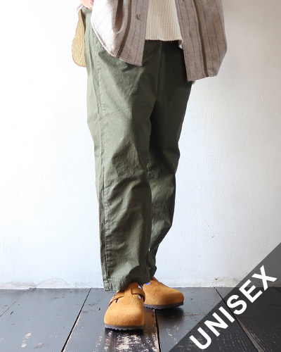 TIGRE BROCANTE ティグルブロカンテ ジンバブエ タゴサクロングパンツ KHAKI