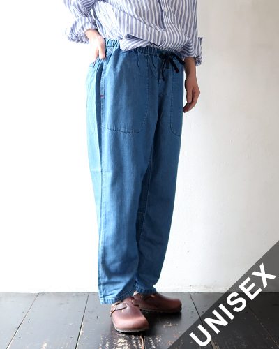 TIGRE BROCANTE ティグルブロカンテ 6オンスデニム タゴサクロングパンツ FADE