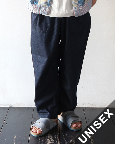 TIGRE BROCANTE ティグルブロカンテ 6オンスデニム タゴサクロングパンツ INDIGO