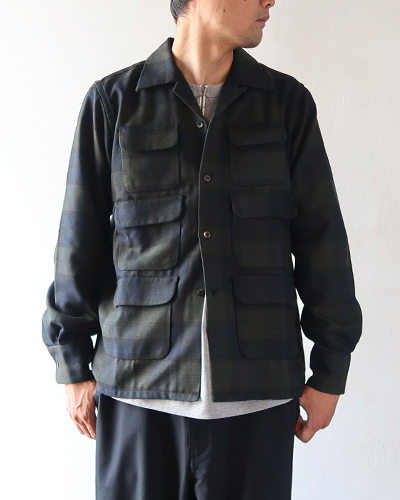 South2 West8 - 6 Pocket Classic Shirt - Plaid Twill サウス2ウエスト8 6ポケットクラッシックシャツ