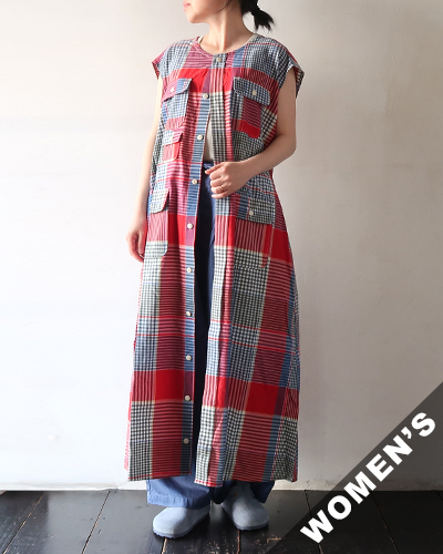 Engineered Garments - Bush Dress - Big Madras Plaid エンジニアドガーメンツ ブッシュドレス