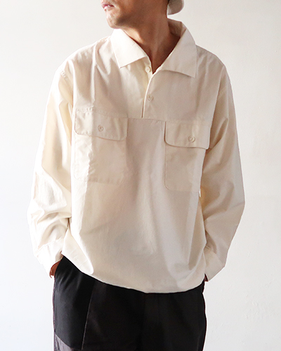 Engineered Garments Workaday - Jumper Shirt - Kona Cotton エンジニアードガーメンツワーカデイ ジャンパーシャツ