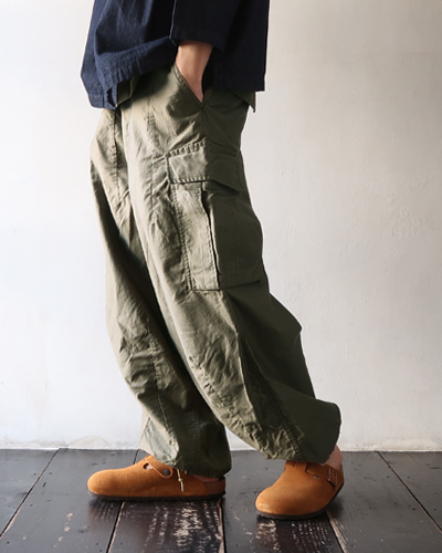 NEEDLES - H.D. Pant - BDU - OLIVE ニードルズ ヒザデルパンツ