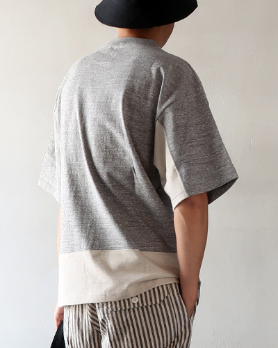 RIDING HIGH - DOUBLENECK RIB S/S TEE ライディングハイ ダブルネックリブ 半袖T メール便可