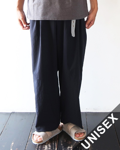 FLISTFIA - Loose Fit Easy Trousers フリストフィア ルーズフィット イージー トラウザーズ