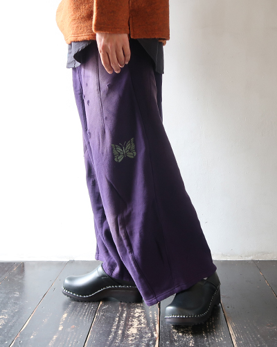 NEEDLES - Deconstructed H.D. Sweat Pant - Cotton French Terry ニードルズ デコンストラクテッド ヒザデルスウェットパンツ