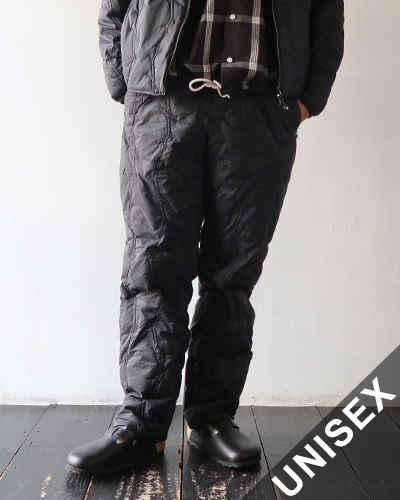 South2 West8×TAION - Inner Down Pant - BLACK サウス2ウエスト8×タイオン インナーダウンパンツ
