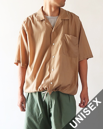 nanamica - Open Collar S/S Shirt ナナミカ オープンカラーショートスリーブシャツ メール便可