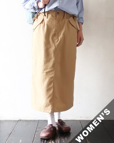 nanamica - Relaxed Fit Cargo Skirt - TAN ナナミカ リラックスドフィット カーゴスカート